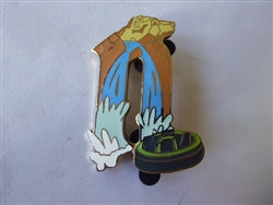 Disney Trading Pins    46273 DLR - Attraction Letters - 16 Pin Framed Set ('N'/Grizzly River Rapids)