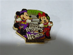 Disney Trading Pin 46753     TDR - Mickey & Minnie Mouse - Rhythms of the World Final 2006 - TDS