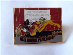 Disney Trading Pins 46915     Disney Shopping.com - Pluto Dog Training School Graduation