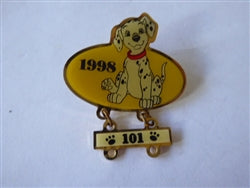 Disney Trading Pins  48971 1998 Cast Member - Dalmatian and Bone (1 dangle)