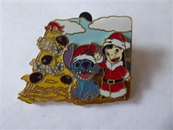 Disney Trading Pins 50242     DLR - Christmas Tree of Sand (Lilo and Stitch) 3D