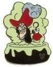 Disney Trading Pins 51314: WDW - Hidden Mickey Collection - Villains (Captain Hook)