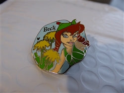 Disney Trading Pins 51730 DLR - 2007 Hidden Mickey Lanyard - Fairy Collection (Beck)