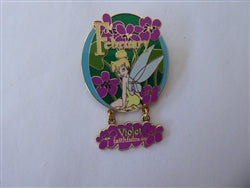 Disney Trading Pin 51969     DLR - Tinker Bell Flower Collection 2007 - February - Violet Faithfulness