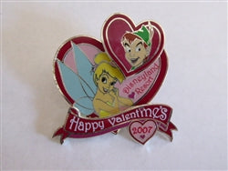Disney Trading Pin 52153 DLR - Happy Valentine's 2007 - Tinker Bell