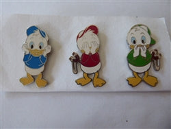 Disney Trading Pins 5435    DLR - No Evils 2001 (Huey, Dewey and Louie)
