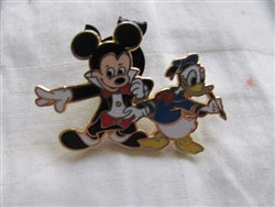 Disney Trading Pin 56445: Mickey Through The Years Collection - Mystery 2 Pin Card Set (1955 Mickey & Donald Only)