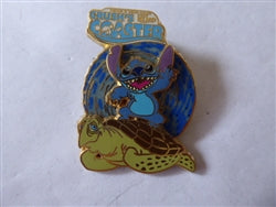 Disney Trading Pin 57448     DLRP - Walt Disney Studios Invasion Series (Stitch on Crush's Coaster)