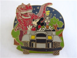 Disney Trading Pin 57789: WDW - Walt Disney World® Attractions - Mystery Pin Collection - 2 Pin Set (Dinosaur Attraction with Goofy & Mickey Only)