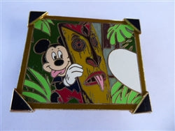 Disney Trading Pin 58826 DLR - Mickey's Pin Festival of Dreams - Picture the Moment - 9 Pin Framed Set (Where adventure is found around every corner)