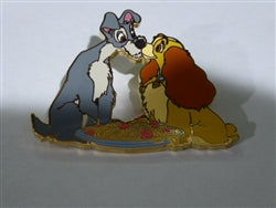 Disney Trading Pins 58915 DLR - Annual Passholder 2008 Dining Pin - Lady and the Tramp