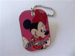 Disney Trading Pin 59600     WDW - Spotlight - Dog Tag - Minnie Mouse