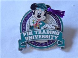 Disney Trading Pins 61843 WDW - Pin Trading University - Disney's Pin Celebration 2008 - Logo Pin
