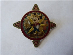 Disney Trading Pin   63065 DLR - Mickey's Pin Odyssey 2008 - Starter Set (Mickey & Compass Rose Logo Only)