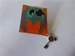 Disney Trading Pin  63559    Japan - Stitch - Re-Opening of The Enchanted Tiki - Silver Key - Dangle - TDR