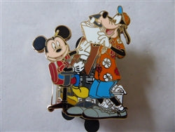 Disney Trading Pins 63645     WDSB - Artist Mickey and Goofy