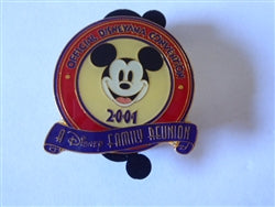 Disney Trading Pin  64255 2001 Family Reunion Seal (Boys against the Girl)