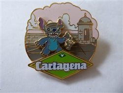Disney Trading Pins 64802     DCL - Panama Canal Crossing 2008 - Cartagena (Stitch)