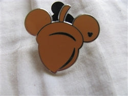 Disney Trading Pin 65886: WDW - Hidden Mickey Pin Series III- Acorn Mickey Icon