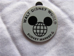 Disney Trading Pin 65893: WDW - Hidden Mickey Pin Series III - FUN ICON - Survey Marker