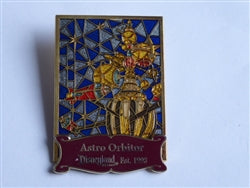 Disney Trading Pin 66290 DLR - Cast Exclusive - Pin of the Month (November 2008) Astro Orbitor Stained Glass