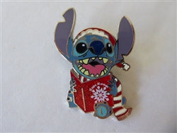 Disney Trading Pin 67006     DS - Stitch - Singing - Happy Holidays - Caroling - Music Book