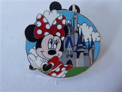 Disney Trading Pin  67674     WDW - Minnie - Characters with Cinderella Castle - Tin - Mystery