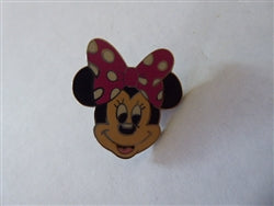 Disney Trading Pin 68379     Minnie Mouse with Pink and White Polka-Dotted Bow
