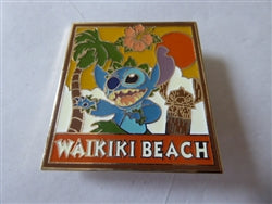 Disney Trading Pin 70606     DSF -Travel - Stitch at Waikiki Beach