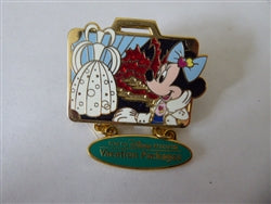 Disney Trading Pin 70615     TDR - Minnie Mouse - Vacation Package - Set D - From a 2 Pin Set - TDL