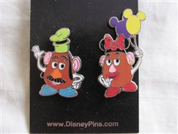 Disney Trading Pins 74217: Mr. and Mrs. Potato Head