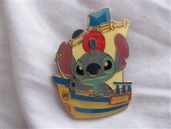 Disney Trading Pin 77089 Tokyo DisneySea - Game Prize Stitch Sailing