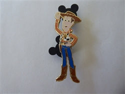 Disney Trading Pin 77499    Toy Story 1 & 2 Pin Set - Woody Pin Only