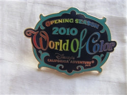 Disney Trading Pin 77832: DLR - Annual Passholder - World of Color Opening Season