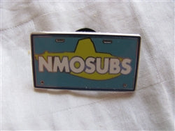 Disney Trading Pin 78394: DLR - Mini-Pin Collection - Attraction Vehicle License Plate Frame (NMOSUBS)