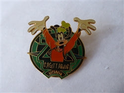Disney Trading Pin 7842 WDW - Zodiac POM Series - November 2001 - Sagittarius - Goofy
