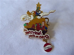 Disney Trading Pin  7915 DLR - The Merriest Place on Earth 2001 - Pluto