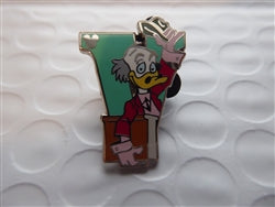 Disney Trading Pin   82344 DLR - 2011 Hidden Mickey Series - Alphabet Letter Collection - V For Von Drake