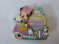 Disney Trading Pin 83073 DLR - Easter 2011 - Minnie Mouse