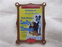 Disney Trading Pins 8351 100 Years of Dreams #80 Lady and the Tramp Poster