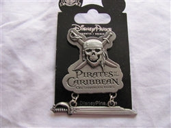 Disney Trading Pin  83676: Disney Pirates of the Caribbean: On Stranger Tides - Logo