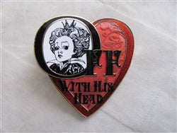 Disney Trading Pin 84203 Jerry Leigh - Red Queen 'Off With His Head'