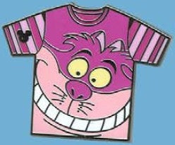Disney Trading Pins T-Shirt Collection - Cheshire Cat
