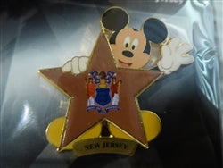 Disney Trading Pins 8653 100 Years of Dreams #100 New Jersey
