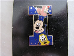 Disney Trading Pin 86615: Alphabet Collection 2011 - 'I'