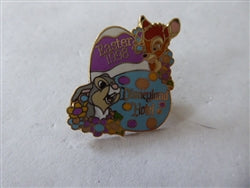Disney Trading Pin  8737 Disneyland Hotel Easter 1998 (Bambi & Thumper)
