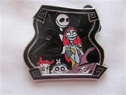 Disney Trading Pin 88718: Disney Characters Family Portraits - Reveal/Conceal Mystery Collection - Nightmare Before Christmas Family Only
