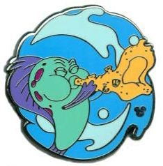 Disney Trading Pins Undersea Band Collection - Fish Playing Saxophone