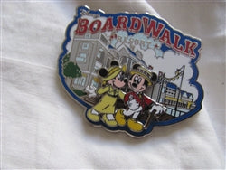 Disney Trading Pins 88774: WDW - Disney's Boardwalk Resort Logo - Mickey and Minnie Strolling