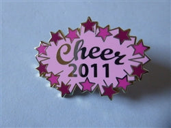 Disney Trading Pin 89948     WDW - 2011 Varsity Icons Mystery Pouch - Cheer 2011 Stars - Pink